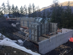 Apr 19 - Stairwell 1 formwork