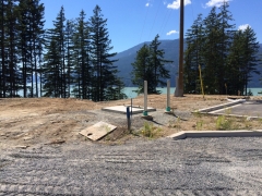 BC Hydro pole on site