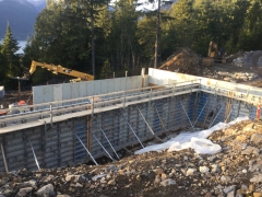 Dec 9 - Lower Basement Retaining Wall