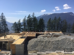 May 2 - Main floor slab deck