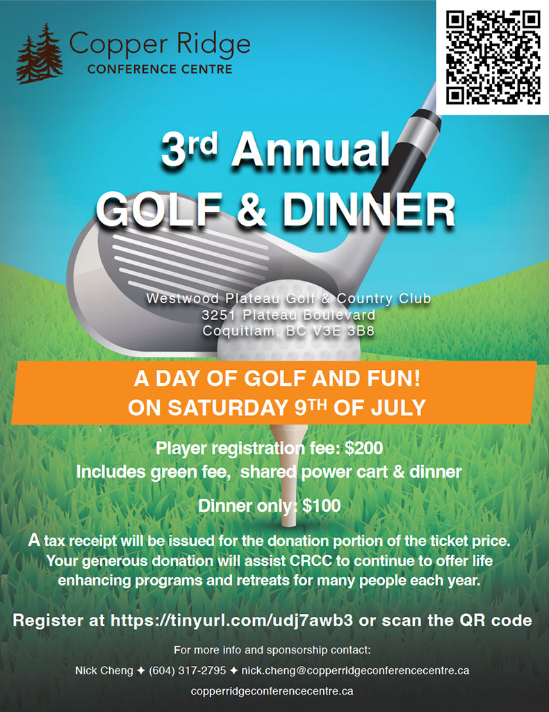 2022 CRCC Golf Event Poster