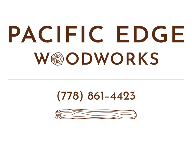 Sponsor Logo - Pacific Edge Woodworks - 778-861-4423